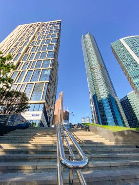 Moskova City binaları, Rusya, Moskova