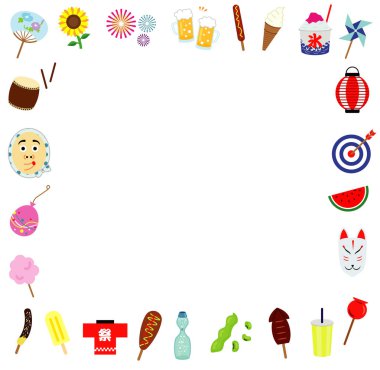 Çeşitli yaz festivalleri için çizimler.