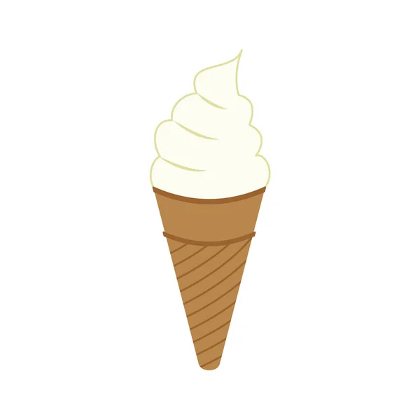 Soft Ice Cream Clipart Icons — Vector de stock