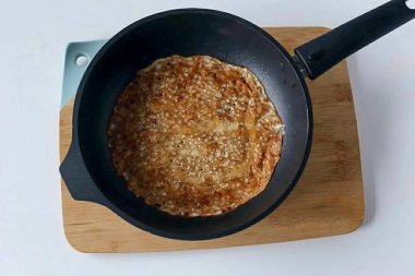 Bütün krepleri bu şekilde hazırlayın..