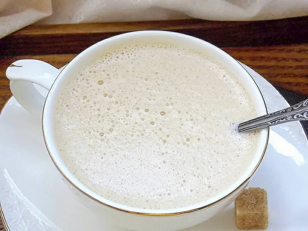 Pour Immediately Hot Cup Serve — Stock Photo, Image