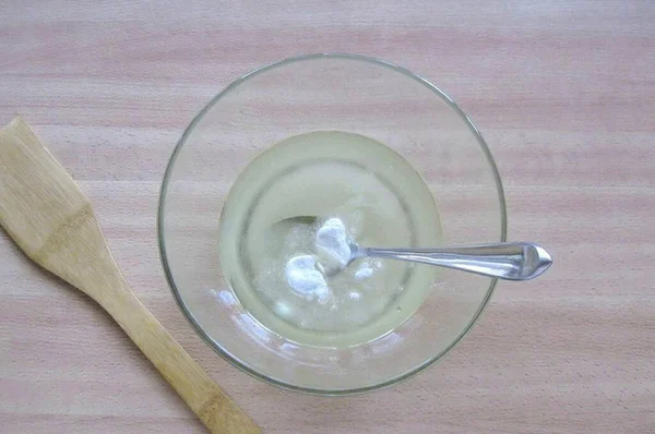 Add Salt Vanilla Sugar Baking Powder — Foto Stock