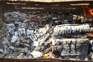 Izgarada uskumru şiş pişirmek için iyi yakacak oduna ihtiyacın var..