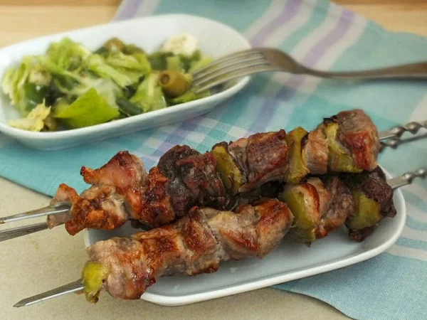 Escabeche Gengibre Surpreenderá Agradavelmente Com Sua Picante Carne Terminada Com — Fotografia de Stock