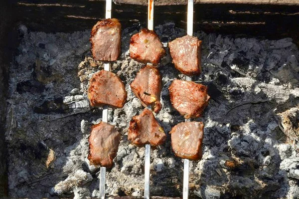 Frite Até Ficar Macio Dourando Uniformemente Todos Lados — Fotografia de Stock