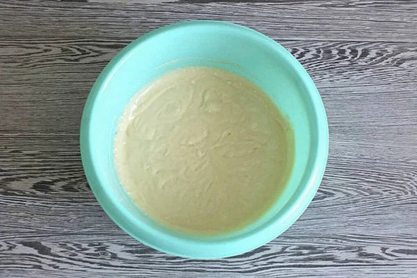 Dough Bowl Ready — Stock Photo, Image