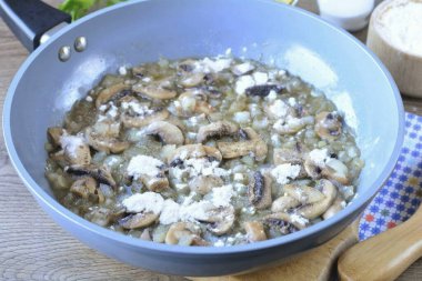 Tavaya un serp, karıştır.