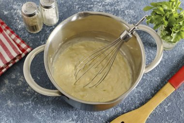 Yumuşayana kadar karıştır. Vurucu hazır..