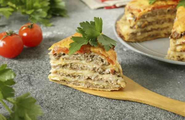 Have you ever tried savory cakes? In fact, this is a very tasty and satisfying snack for any festive table! Give it a try! Bon Appetit!