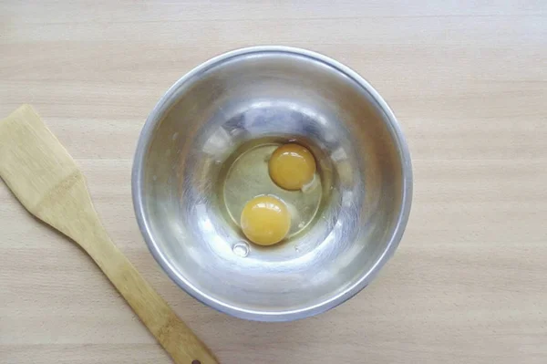 Βγάλω Λεφτά Σπάστε Αυγά Ένα Μπολ — Φωτογραφία Αρχείου