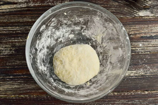 Knead Ciasto Misce — Zdjęcie stockowe