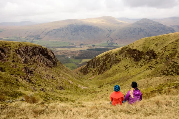 Zelený kaňon pohled v Wasdale — Stock fotografie