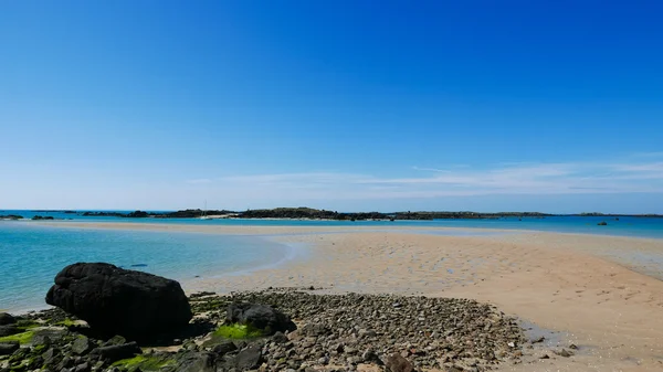 stock image Low tide archipelago of Iles de Chausey (2)