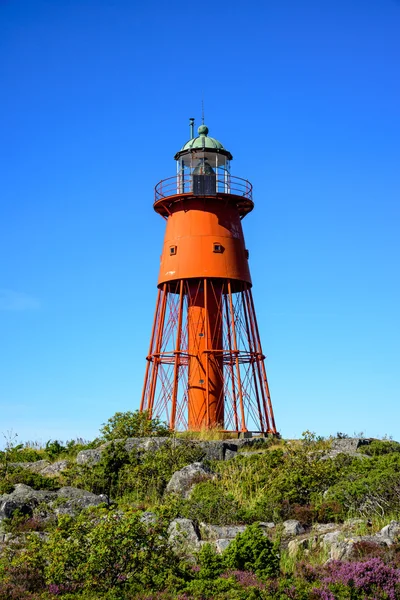 Antiguo faro de acero —  Fotos de Stock