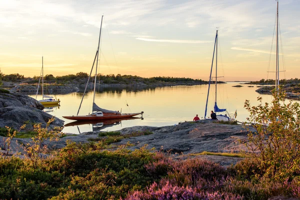 Archipelago harbour — Stock Photo, Image