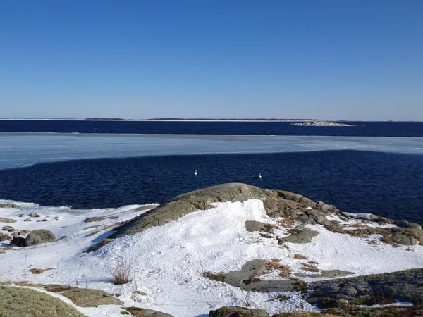 Winter in the archipelago — Stock Photo, Image