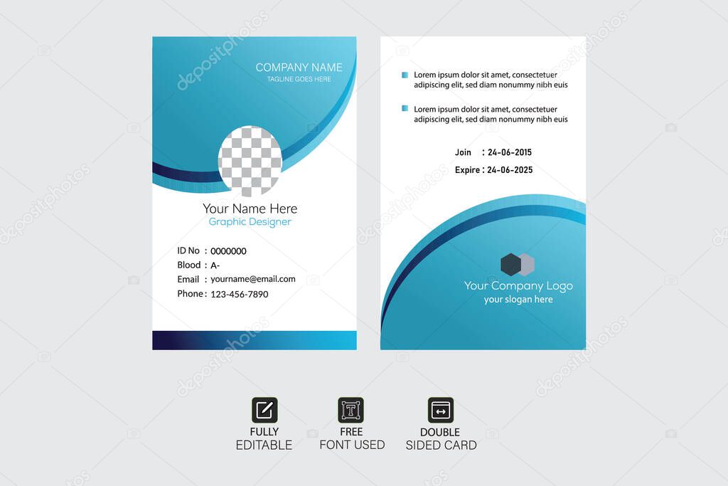 Modern Corporate Identity Card Templates Design