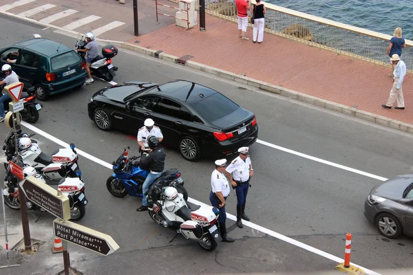 De ambtenaren van de politie van Monaco — Stockfoto