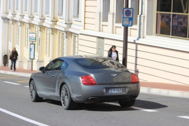 Monte-Carlo, Monaco, Bentley Continental Gt