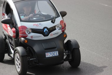 Elektrikli otomobil Renault Twizy Monte-Carlo, Monaco