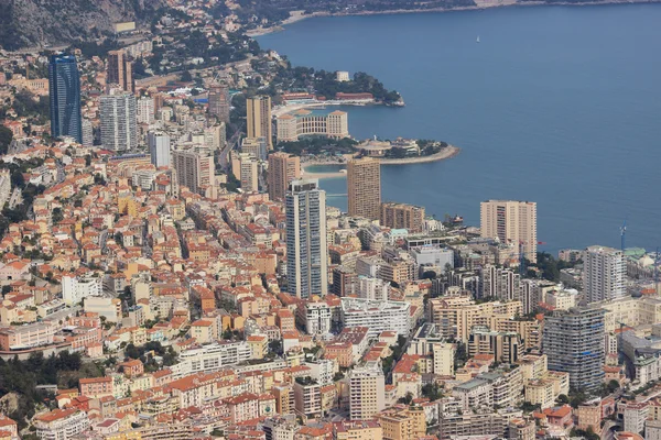 Veduta aerea del Principato di Monaco — Foto Stock