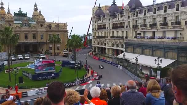 Grand Prix Historique van Monaco — Stockvideo