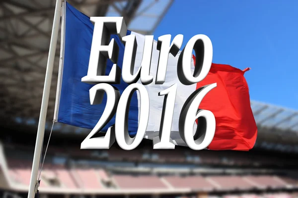 Πρωτάθλημα ποδοσφαίρου Euro 2016 Γαλλία — Φωτογραφία Αρχείου