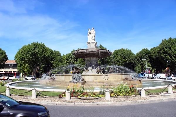 Lugar de la Rotonde, Aix-En-Provence — Foto de Stock