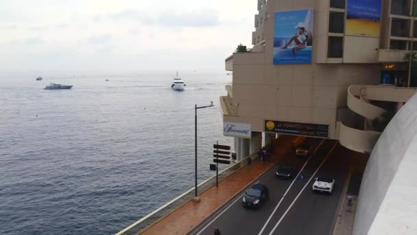 Tunnelen hänrycker av Monaco — Stockvideo