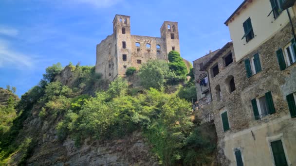 Coureurs Antiques Castello Dei Doria Forteresse Château Médiéval Dans Les — Video