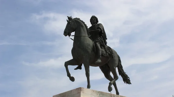 Statue équestre de Louis XIV — Photo