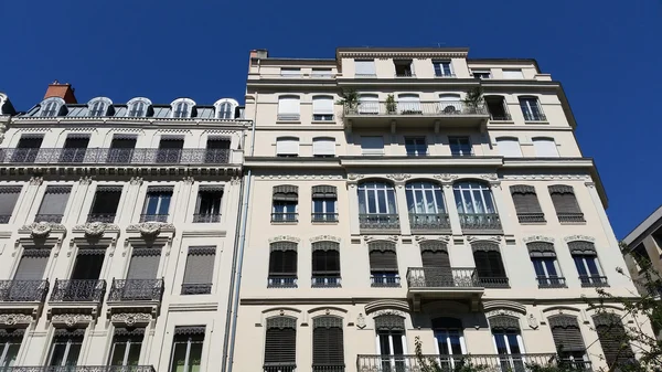 Fachada do edifício renascentista em Lyon — Fotografia de Stock