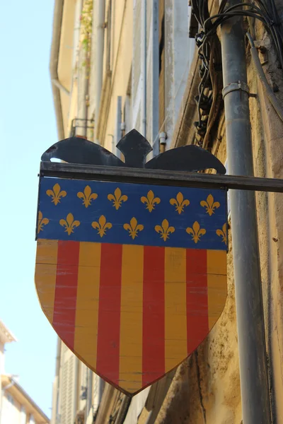 Escudo de armas de Aix-en-Provence — Foto de Stock