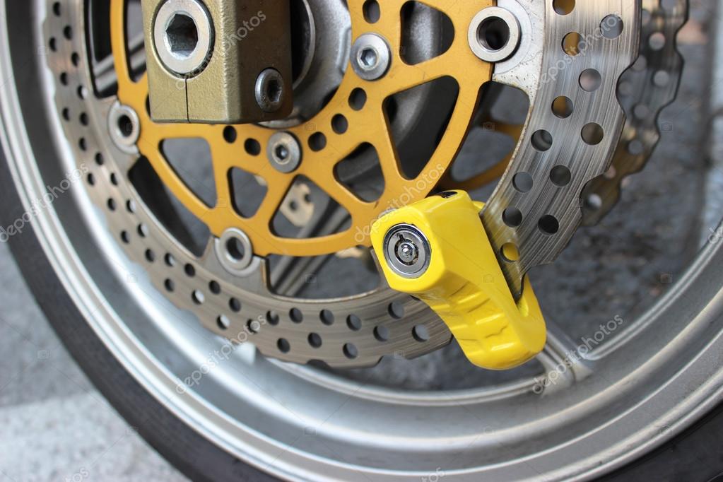 disc brake lock bike