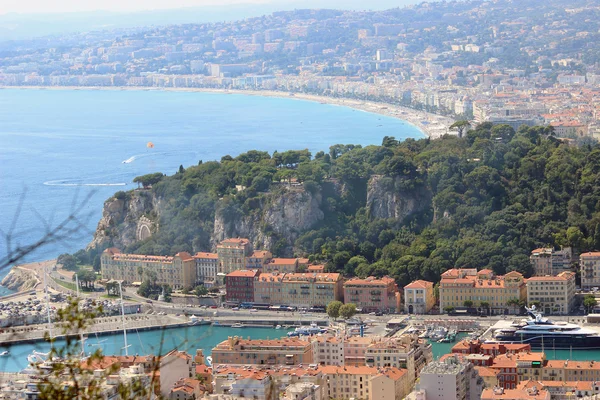 Panoramisch uitzicht op Nice — Stockfoto