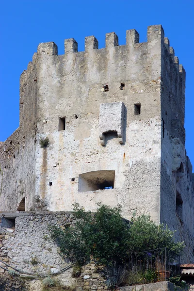 Slottet Roquebrune-Cap-Martin – stockfoto