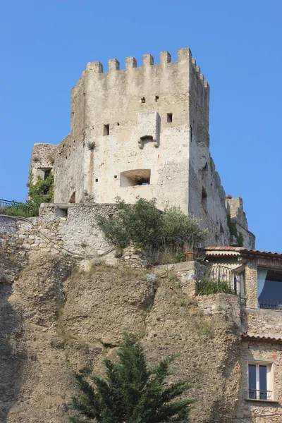 Slott på klippen – stockfoto