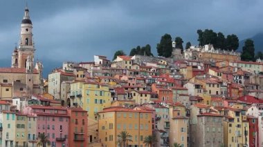 Menton Old Town hızlandırılmış görünümünü