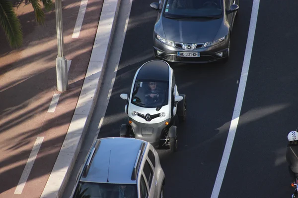 Renault Twizy at Nice, France — Stock Photo, Image