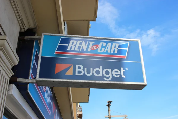 Budget Rent a Car — Foto de Stock