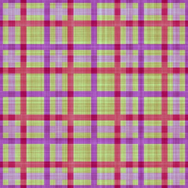Seamless Pattern Plaid Fabric — Stock Photo, Image