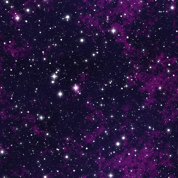 Yıldızlı Gökyüzünün Kusursuz Deseni — Stok fotoğraf