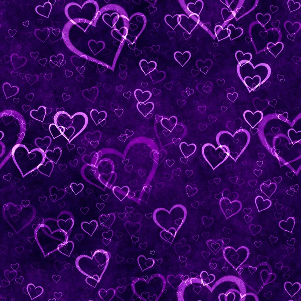 Seamless Pattern Hearts — Stock Photo, Image