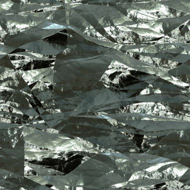 Kusursuz gümüş metal deseni  