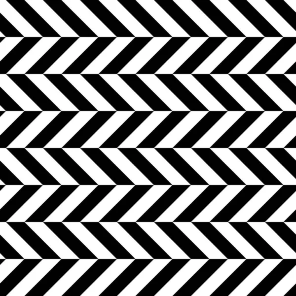 Seamless Geometric Black White Pattern Fabric — Stock Photo, Image