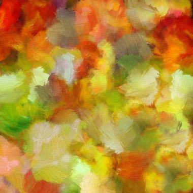 Yağlı boya lekeli dokuyu boyar