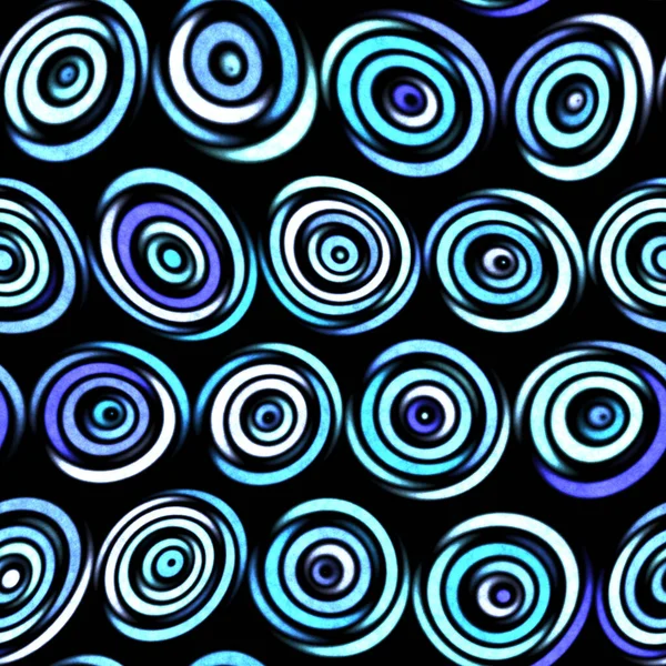 Naadloos Blauw Abstract Patroon — Stockfoto