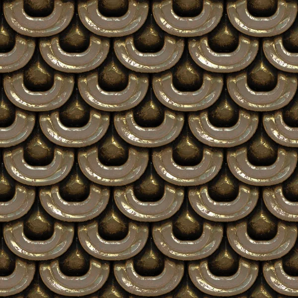 Seamless Pattern Armour Scale — Stock Photo, Image