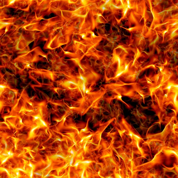 Nahtloses Muster Mit Flamme — Stockfoto