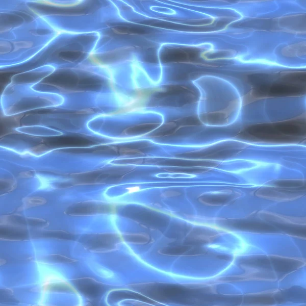 Безшовний Сапфіровий Водяний Візерунок — стокове фото
